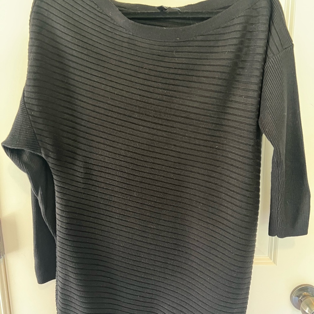 White House Black Market Black Sweater